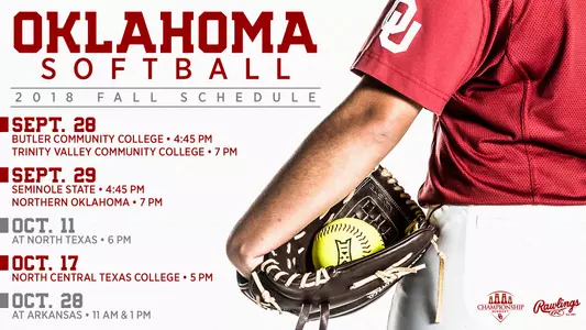 Softball Announces Eight-Game Fall Schedule