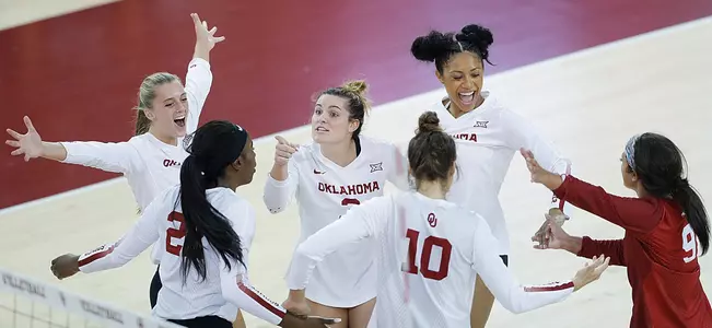 09/25/2019 Oklahoma vs TCU women’s volleyball. Photo by Ty Russell