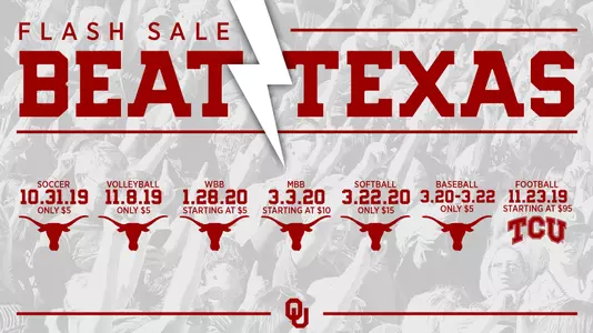Beat Texas Flash Sale