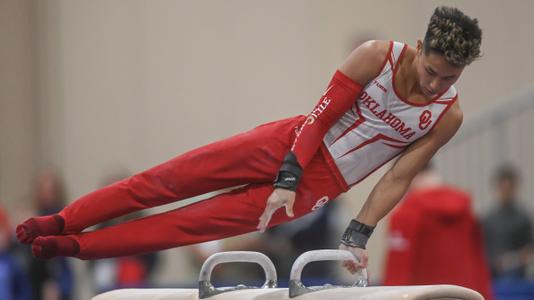 Moldauer Wins All-Around, Sooners Strong on Day One