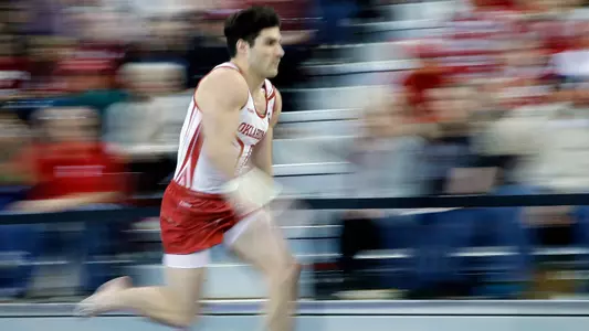 Justus Claims MPSF Gymnast of the Week