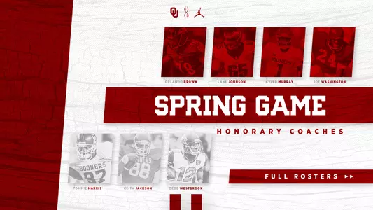 Spring Game Rosters, Honorary Coaches