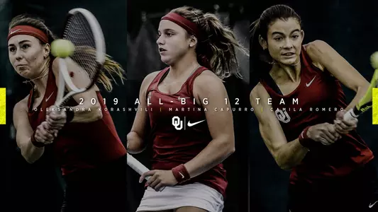 Three Sooners Earn All-Big 12 Honors