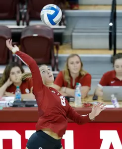08/24/2019 Oklahoma volleyball scrimmage. Photo by Ty Russell