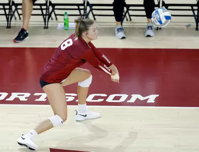 08/24/2019 Oklahoma volleyball scrimmage. Photo by Ty Russell