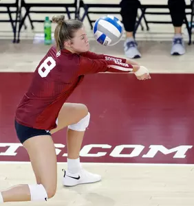 08/24/2019 Oklahoma volleyball scrimmage. Photo by Ty Russell