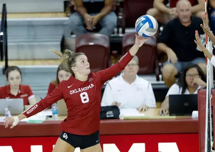 08/24/2019 Oklahoma volleyball scrimmage. Photo by Ty Russell