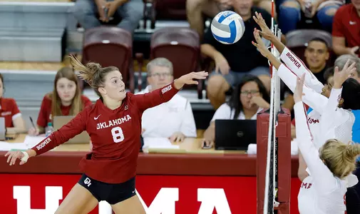 08/24/2019 Oklahoma volleyball scrimmage. Photo by Ty Russell