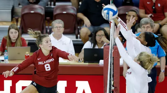 08/24/2019 Oklahoma volleyball scrimmage. Photo by Ty Russell