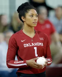 08/24/2019 Oklahoma volleyball scrimmage. Photo by Ty Russell