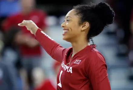 08/24/2019 Oklahoma volleyball scrimmage. Photo by Ty Russell