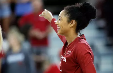 08/24/2019 Oklahoma volleyball scrimmage. Photo by Ty Russell