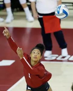08/24/2019 Oklahoma volleyball scrimmage. Photo by Ty Russell