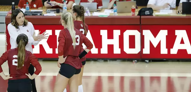 08/24/2019 Oklahoma volleyball scrimmage. Photo by Ty Russell