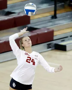 08/24/2019 Oklahoma volleyball scrimmage. Photo by Ty Russell