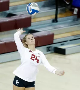 08/24/2019 Oklahoma volleyball scrimmage. Photo by Ty Russell