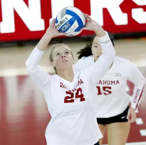 08/24/2019 Oklahoma volleyball scrimmage. Photo by Ty Russell