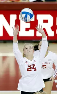 08/24/2019 Oklahoma volleyball scrimmage. Photo by Ty Russell