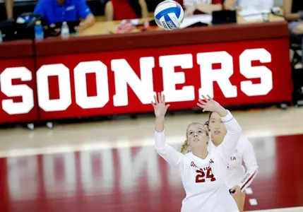 08/24/2019 Oklahoma volleyball scrimmage. Photo by Ty Russell