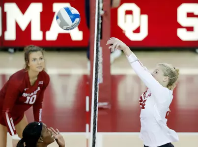 08/24/2019 Oklahoma volleyball scrimmage. Photo by Ty Russell