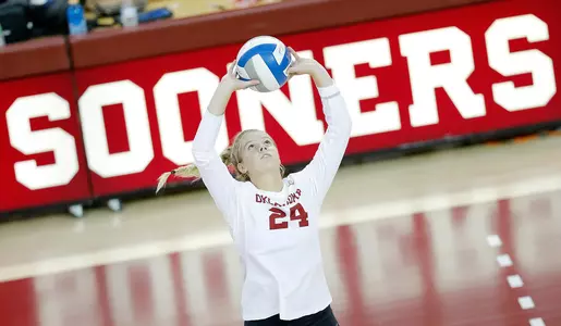 08/24/2019 Oklahoma volleyball scrimmage. Photo by Ty Russell