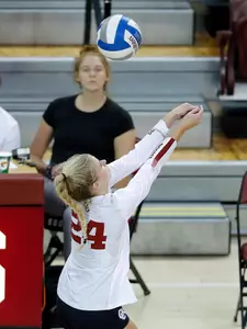 08/24/2019 Oklahoma volleyball scrimmage. Photo by Ty Russell