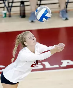 08/24/2019 Oklahoma volleyball scrimmage. Photo by Ty Russell