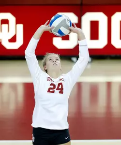 08/24/2019 Oklahoma volleyball scrimmage. Photo by Ty Russell