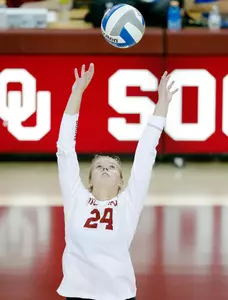 08/24/2019 Oklahoma volleyball scrimmage. Photo by Ty Russell