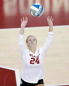 08/24/2019 Oklahoma volleyball scrimmage. Photo by Ty Russell
