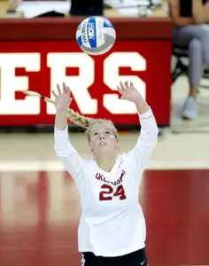 08/24/2019 Oklahoma volleyball scrimmage. Photo by Ty Russell