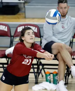 08/24/2019 Oklahoma volleyball scrimmage. Photo by Ty Russell