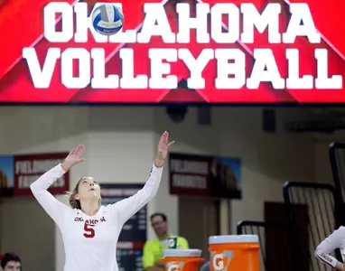 08/24/2019 Oklahoma volleyball scrimmage. Photo by Ty Russell
