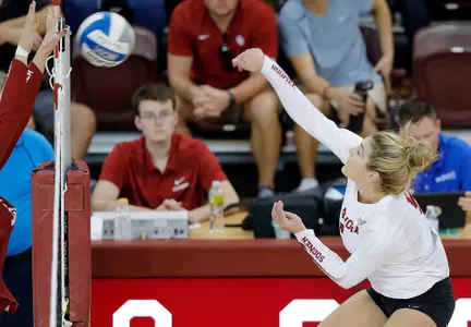 08/24/2019 Oklahoma volleyball scrimmage. Photo by Ty Russell