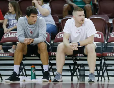 08/24/2019 Oklahoma volleyball scrimmage. Photo by Ty Russell
