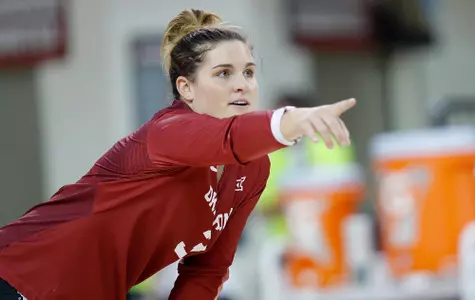 08/24/2019 Oklahoma volleyball scrimmage. Photo by Ty Russell