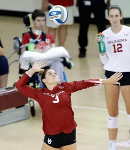 08/24/2019 Oklahoma volleyball scrimmage. Photo by Ty Russell