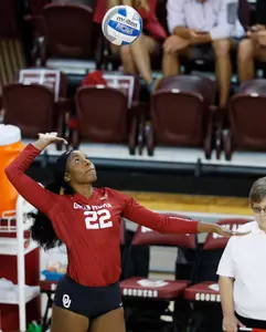 08/24/2019 Oklahoma volleyball scrimmage. Photo by Ty Russell