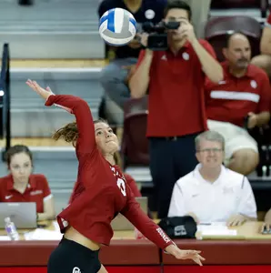 08/24/2019 Oklahoma volleyball scrimmage. Photo by Ty Russell