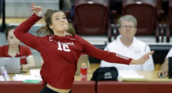 08/24/2019 Oklahoma volleyball scrimmage. Photo by Ty Russell