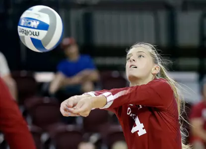 08/24/2019 Oklahoma volleyball scrimmage. Photo by Ty Russell