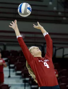 08/24/2019 Oklahoma volleyball scrimmage. Photo by Ty Russell