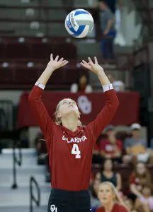 08/24/2019 Oklahoma volleyball scrimmage. Photo by Ty Russell