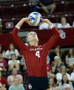 08/24/2019 Oklahoma volleyball scrimmage. Photo by Ty Russell