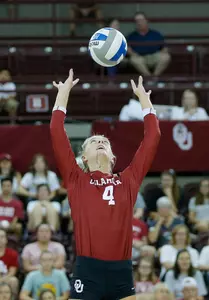 08/24/2019 Oklahoma volleyball scrimmage. Photo by Ty Russell