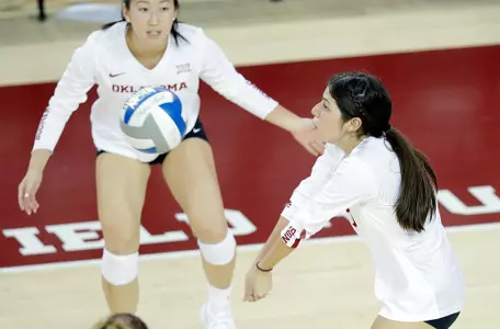 08/24/2019 Oklahoma volleyball scrimmage. Photo by Ty Russell