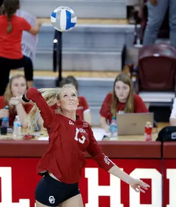 08/24/2019 Oklahoma volleyball scrimmage. Photo by Ty Russell