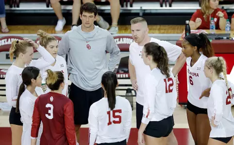 08/24/2019 Oklahoma volleyball scrimmage. Photo by Ty Russell
