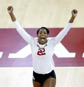 09/25/2019 Oklahoma vs TCU women’s volleyball. Photo by Ty Russell