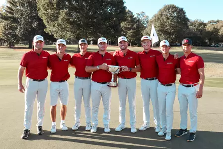 OU mens golf east lake lead